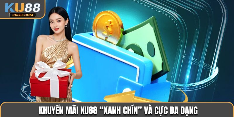 Khuyến mãi Ku88 “xanh chín” và cực đa dạng