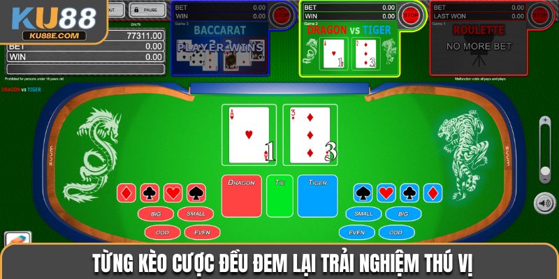 Từng kèo cược đều đem lại trải nghiệm thú vị